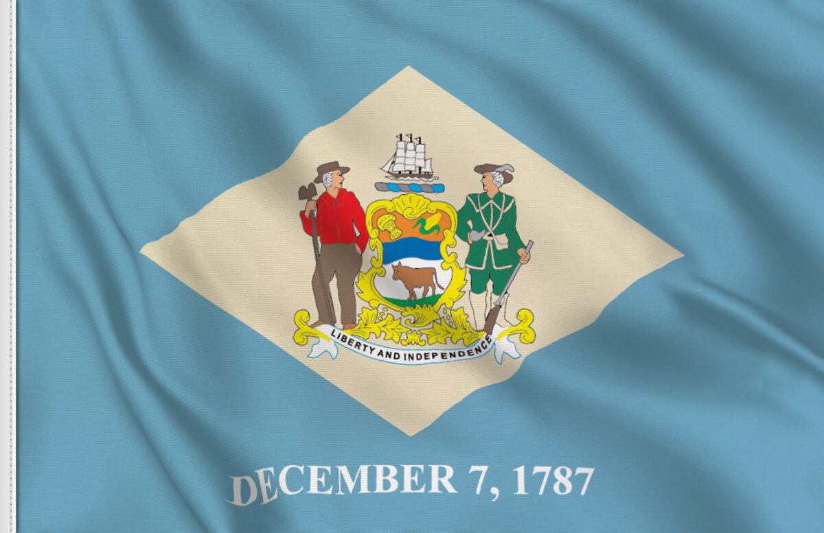 Drapeau Delaware Vente En Ligne Flagsonlinefr