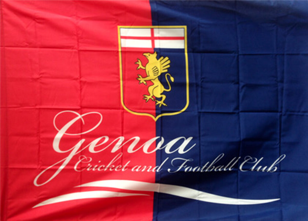 Drapeau officiel Genoa CFC - vente en ligne | Flagsonline.fr