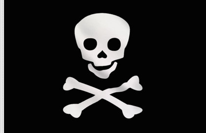 Drapeau Pirate Jolly Roger - vente en ligne