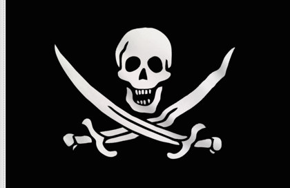 Drapeau Pirate Jack Rackham - vente en ligne